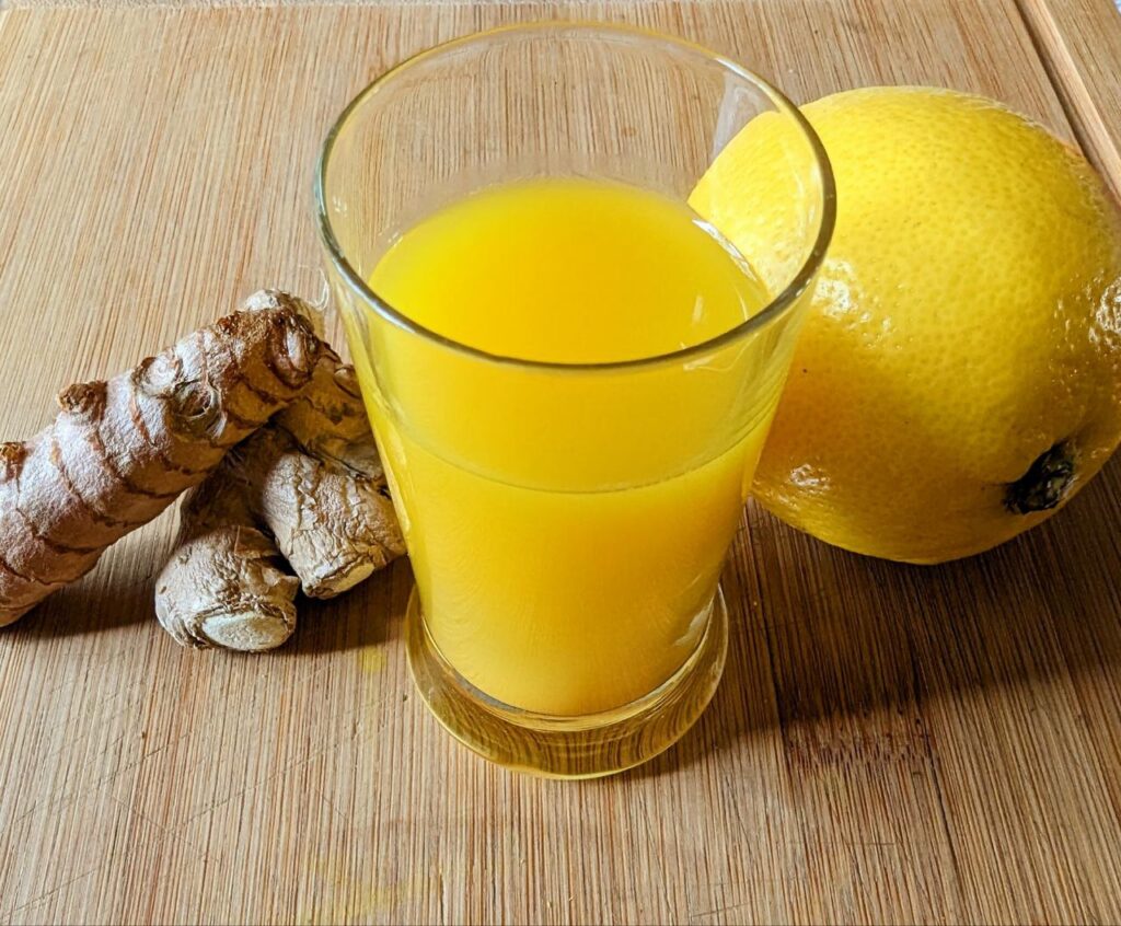 Ingwer Kurkuma Shot
